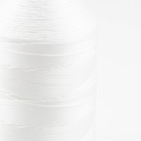 1000m Nähgarn | 100% Polyester | Nm. 10 für sehr schwere Stoffe | Weiß