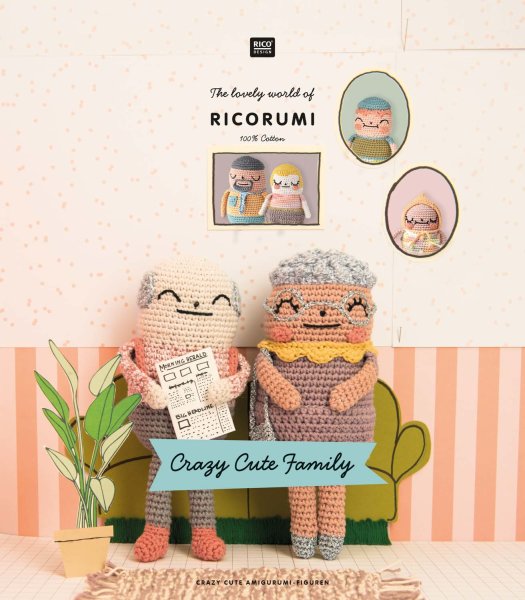 Rico Design | Anleitungsheft | Ricorumi | Crazy Cute Family