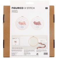 Rico Design | Stickpackung | Figurico | Baby &Oslash; 20 cm