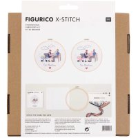 Rico Design | Stickpackung | Figurico | Young Family Ø 20 cm