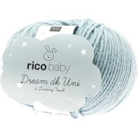 Rico Design | Baby Dream dk Uni - A Luxury Touch | 50g 115m mint