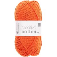 Rico Design | Creative Cotton aran | 50g 85m orange