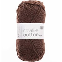 Rico Design | Creative Cotton aran | 50g 85m braun