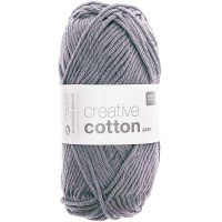 Rico Design | Creative Cotton aran | 50g 85m maus grau