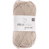 Rico Design | Baby Cotton Soft dk | 50g 125m kokos