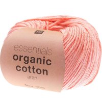 Rico Design | Essentials Organic Cotton aran | 50g 90m lachs
