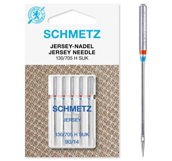 Schmetz | Jersey Nadeln | 5er Packung 130/705HSUK Nm 90