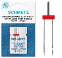 Schmetz | Zwillings-Universal-Nadel | 1er Packung...