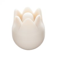 Tulip | Maschenstopper | groß weiß