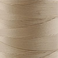 1000m Nähgarn | 100% Polyester | Nm. 20 für schwere Stoffe | Braunbeige
