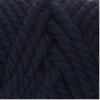 Rico Design | Creative Cotton Cord Makramee-Garn | 130g 25m marine