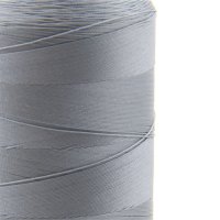 1000m Nähgarn | 100% Polyester | Nm. 40 für schwere Stoffe | Hellgrau