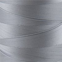 1000m Nähgarn | 100% Polyester | Nm. 40 für schwere Stoffe | Hellgrau