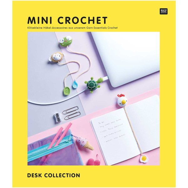 Rico Design | Anleitungsheft | Ricorumi | Mini Crochet Desk Collection