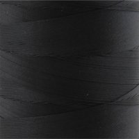 1000m Nähgarn | 100% Polyester | Nm. 40 für schwere Stoffe | Schwarz
