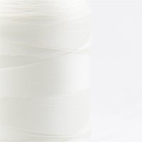 1000m Nähgarn | 100% Polyester | Nm. 40 für schwere Stoffe | Weiß