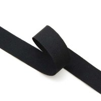 5m Ripsband | 100% Polyester | 30mm, schwarz