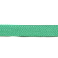 50m Rolle Köperband | Nahtband | 80% Baumwolle | Grün Verditer 25mm