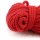 8mm | 50m Kordel | 100% Baumwolle | mit Polyester Kern | Rot