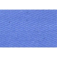 50m Rolle Köperband | Nahtband | 79% Baumwolle | Blau 20mm